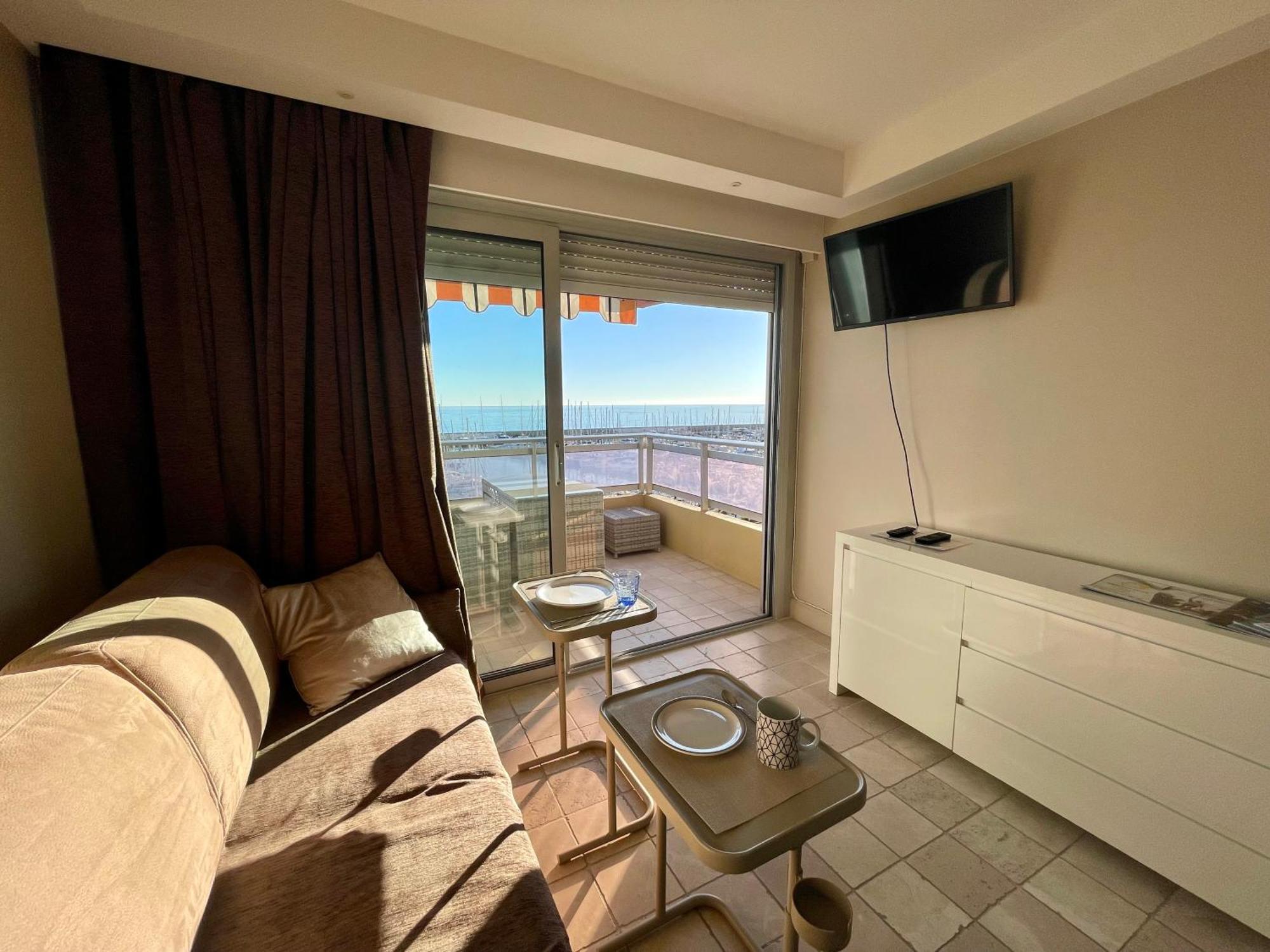 Superbe Appartement En Bord De Mer, Pres Du Centre Et Des Plages Menton Buitenkant foto
